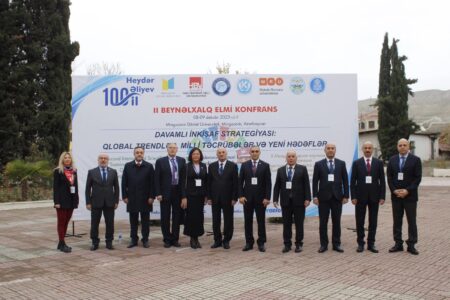 Mingəçevir Dövlət Universitetində beynəlxalq konfrans keçirilib-FOTOLAR