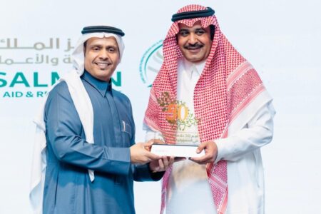 مركز الملك سلمان للإغاثة يحقق جائزة مجلة “فوربس الشرق الأوسط” للمسؤولية الاجتماعية