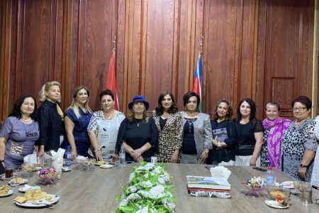 Bakıda Kəlağayı müsabiqəsinin münsiflər heyyətinin üzvləri bir araya gəldi-FOTOLAR