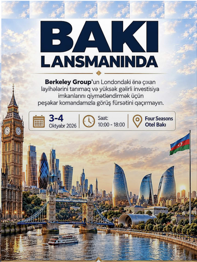 DİQQƏT:Bakıda Daşınmaz Əmlak Lansmanı